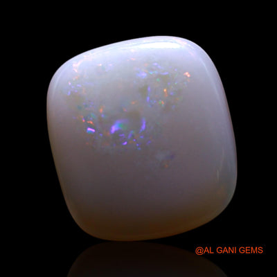 Natural Fire Opal Gemstone 2.00 Cts Loose Oval Cabochon From Australia 10x9x2 mm AG-719