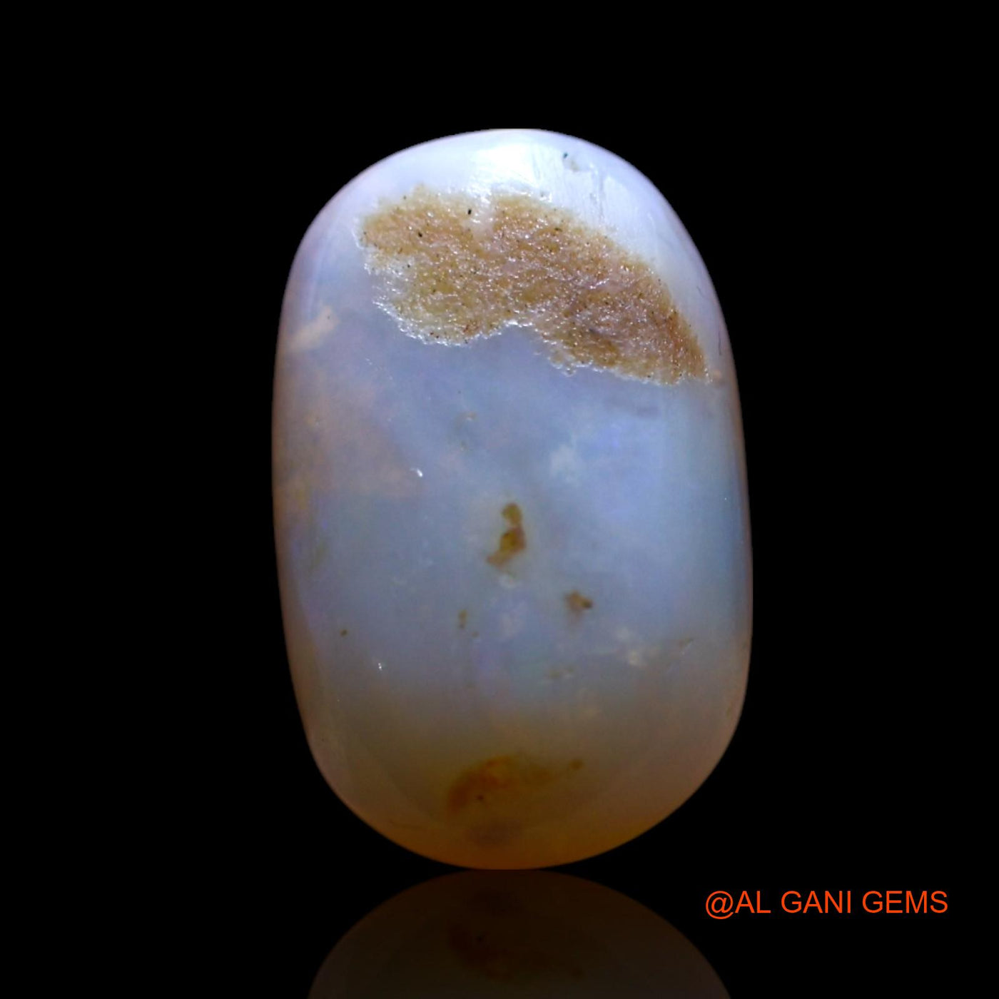 2.00 Cts Unheated Australian Fire Opal Loose Gemstone Oval Cabochon Natural 11x7x3 mm AG-720