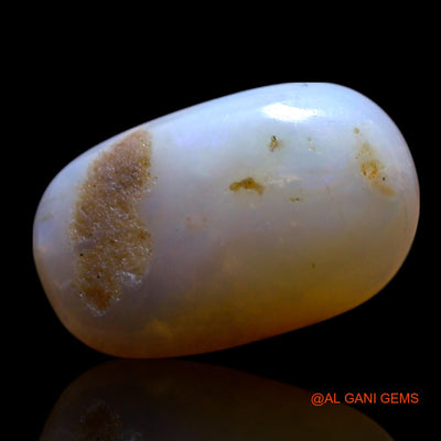 2.00 Cts Unheated Australian Fire Opal Loose Gemstone Oval Cabochon Natural 11x7x3 mm AG-720