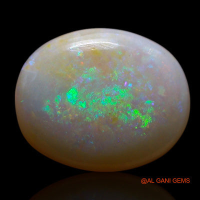 Natural Untreated Fire Opal Loose Gemstone Oval Cabochon From Australia 2.00 Cts 11x9x3 mm AG-721