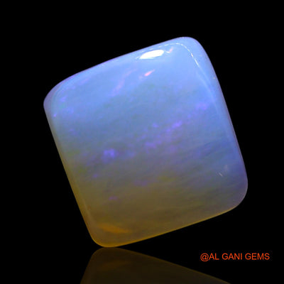 3.00 Cts Natural Australian Fire Opal Square Cabochon Loose Gemstone For Jewelry 9x9x4 mm AG-723