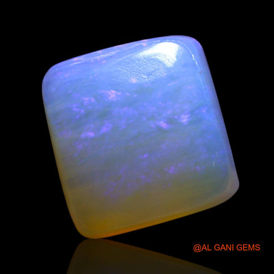 3.00 Cts Natural Australian Fire Opal Square Cabochon Loose Gemstone For Jewelry 9x9x4 mm AG-723