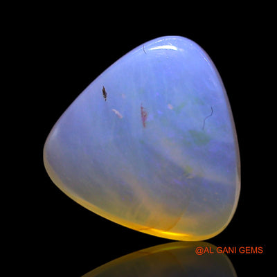 2.00 Cts Natural Australian Fire Opal Loose Gemstone Trillion Cabochon 9x9x4 mm AG-726