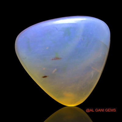 2.00 Cts Natural Australian Fire Opal Loose Gemstone Trillion Cabochon 9x9x4 mm AG-726