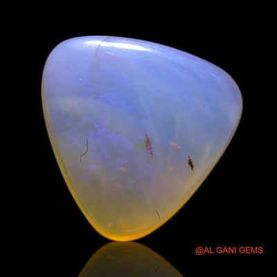2.00 Cts Natural Australian Fire Opal Loose Gemstone Trillion Cabochon 9x9x4 mm AG-726