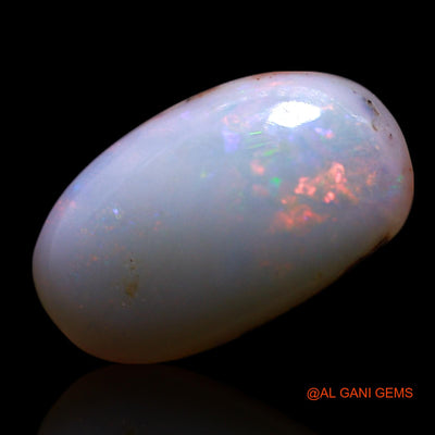 1.50 Cts Unheated Australian Fire Opal Loose Gemstone Oval Cabochon Natural 11x7x3 mm AG-727
