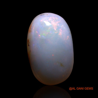 1.50 Cts Unheated Australian Fire Opal Loose Gemstone Oval Cabochon Natural 11x7x3 mm AG-727