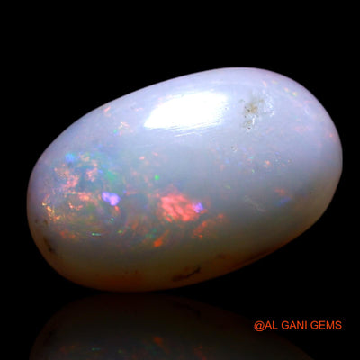 1.50 Cts Unheated Australian Fire Opal Loose Gemstone Oval Cabochon Natural 11x7x3 mm AG-727