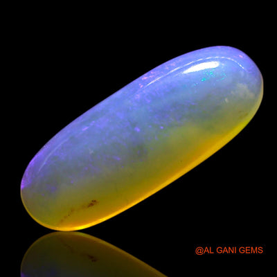 1.50 Cts Natural Australian Fire Opal Oval Cabochon Loose Gemstone For Jewelry 13x5x3 mm AG-728