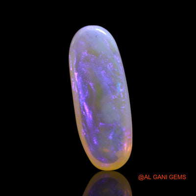 1.50 Cts Natural Australian Fire Opal Oval Cabochon Loose Gemstone For Jewelry 13x5x3 mm AG-728