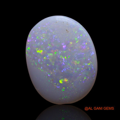 1.00 Cts Natural Australian Fire Opal Loose Gemstone Oval Cabochon 11x9x1 mm AG-72