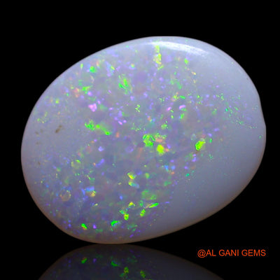 1.00 Cts Natural Australian Fire Opal Loose Gemstone Oval Cabochon 11x9x1 mm AG-72