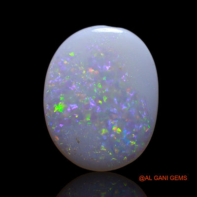1.00 Cts Natural Australian Fire Opal Loose Gemstone Oval Cabochon 11x9x1 mm AG-72