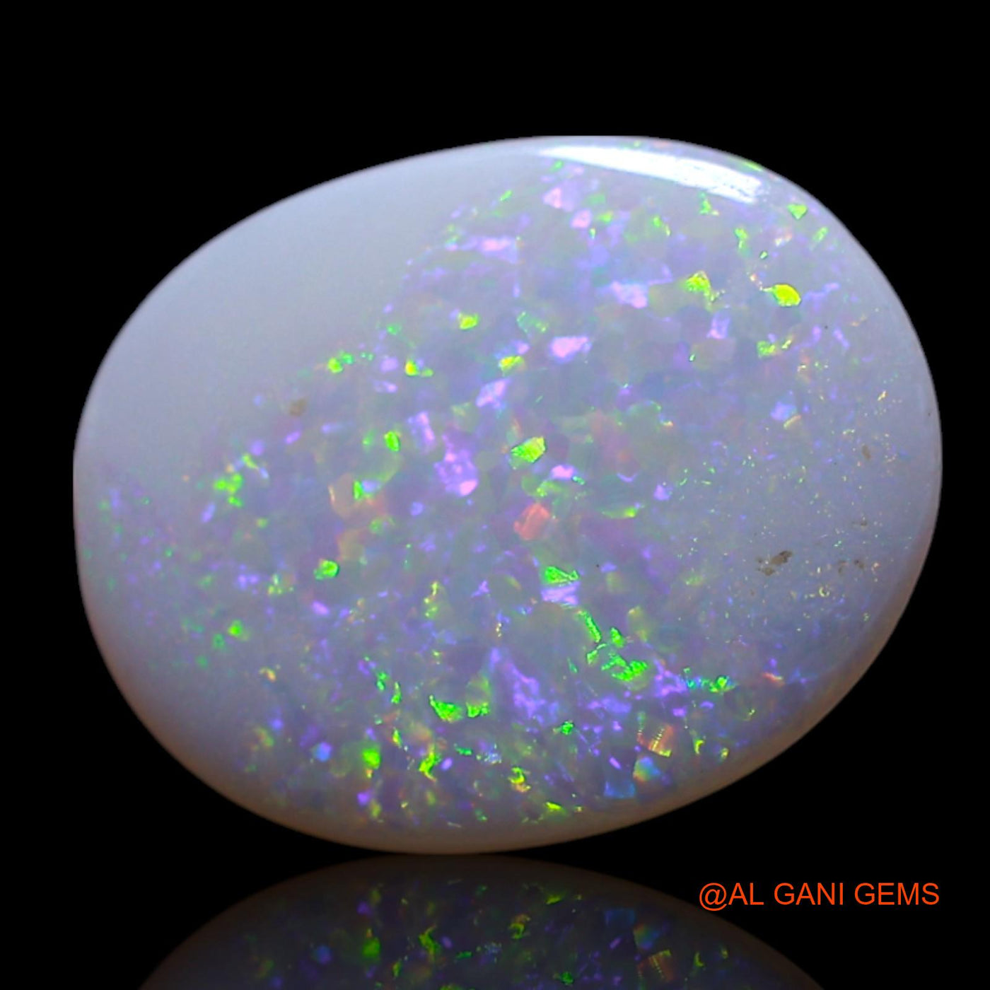 1.00 Cts Natural Australian Fire Opal Loose Gemstone Oval Cabochon 11x9x1 mm AG-72