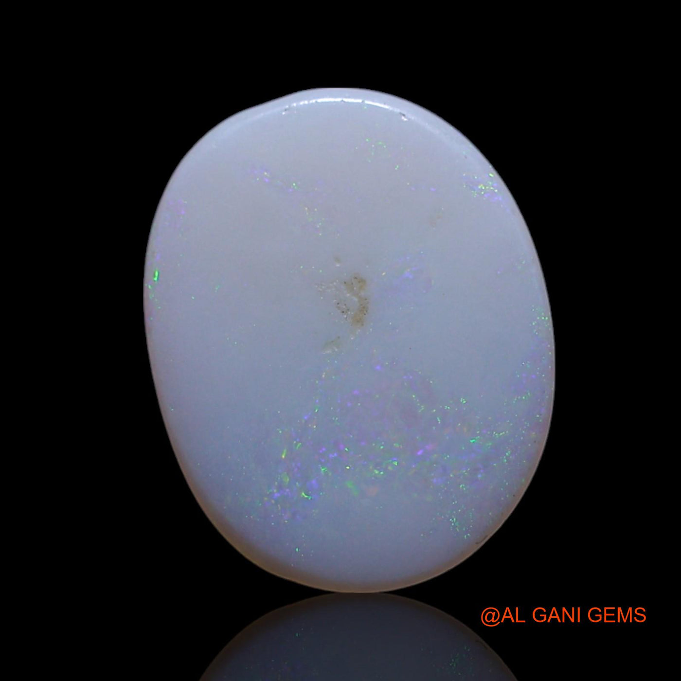 1.00 Cts Natural Australian Fire Opal Loose Gemstone Oval Cabochon 11x9x1 mm AG-72
