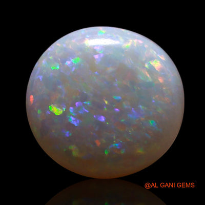 1.50 Cts Natural Australian Fire Opal Loose Gemstone Oval Cabochon 9x9x2 mm AG-731