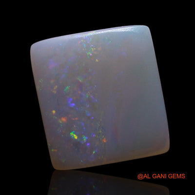 1.20 Cts Natural Australian Fire Opal Loose Gemstone Square Cabochon 9x8x2 mm AG-733