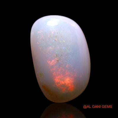 1.50 Cts Natural Australian Fire Opal Loose Gemstone Oval Cabochon 10x6x3 mm AG-738