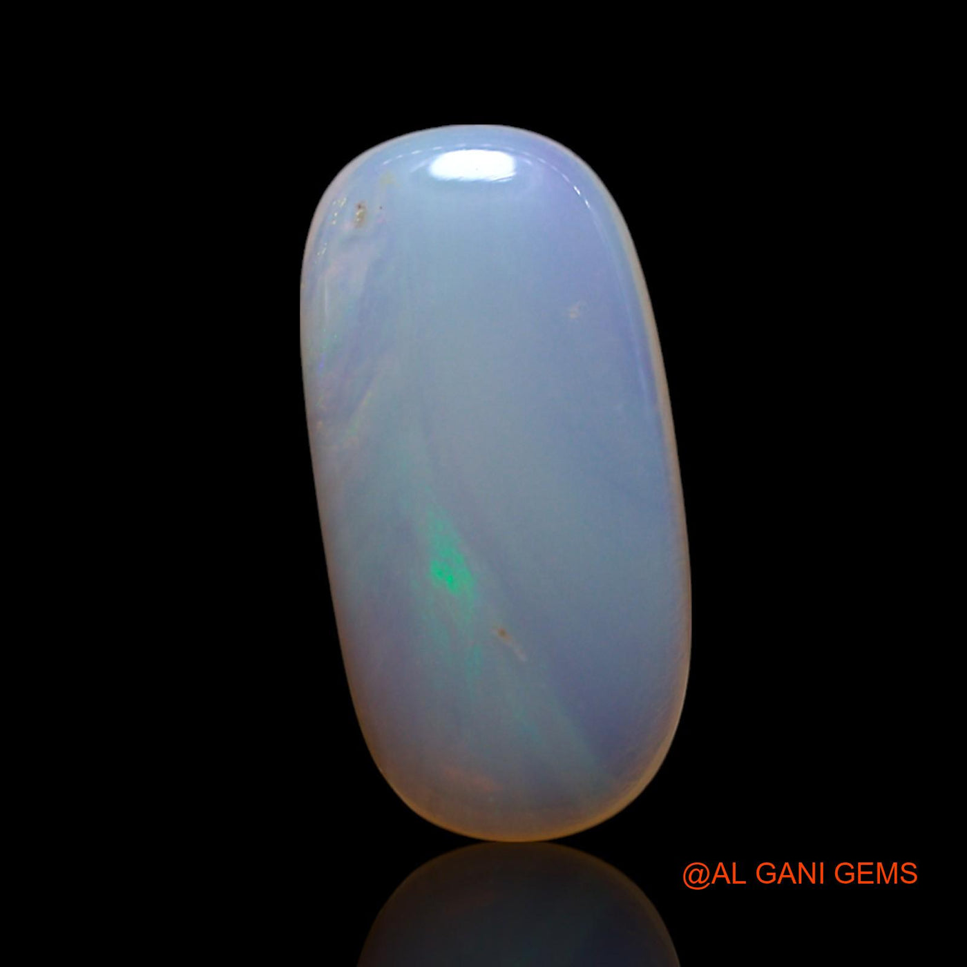 Natural Fire Opal Gemstone 1.50 Cts Loose Oval Cabochon From Australia 12x6x2 mm AG-73