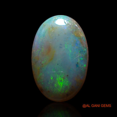 1.30 Cts Natural Australian Fire Opal Loose Gemstone Oval Cabochon 10x6x3 mm AG-740