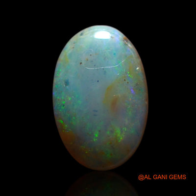 1.30 Cts Natural Australian Fire Opal Loose Gemstone Oval Cabochon 10x6x3 mm AG-740