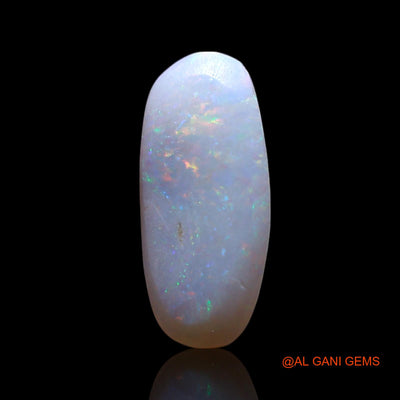 0.90 Cts Natural Australian Fire Opal Loose Gemstone Oval Cabochon 11x4x2 mm AG-742