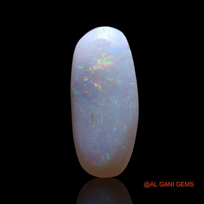0.90 Cts Natural Australian Fire Opal Loose Gemstone Oval Cabochon 11x4x2 mm AG-742