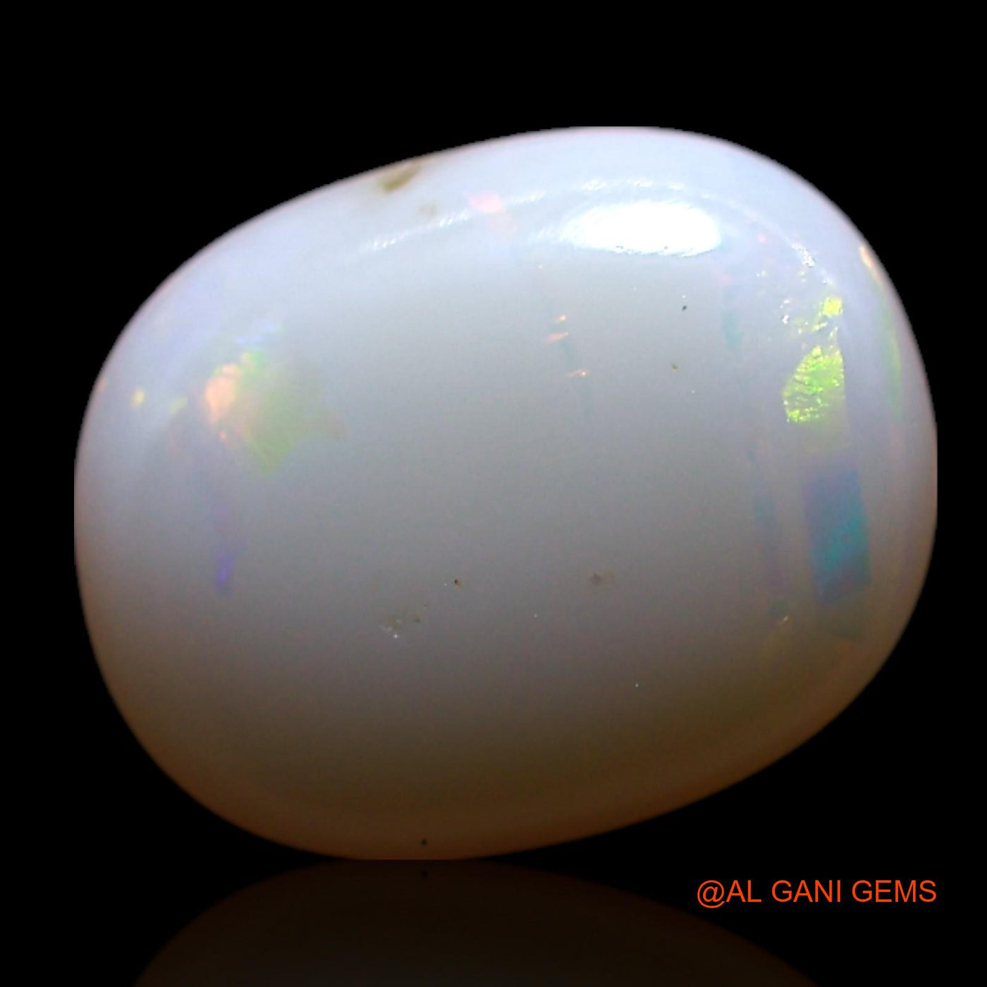 1.30 Cts Natural Australian Fire Opal Oval Cabochon Loose Gemstone For Jewelry 9x7x2 mm AG-744