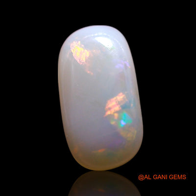 1.00 Cts Natural Australian Fire Opal Loose Gemstone Oval Cabochon 10x5x2 mm AG-747