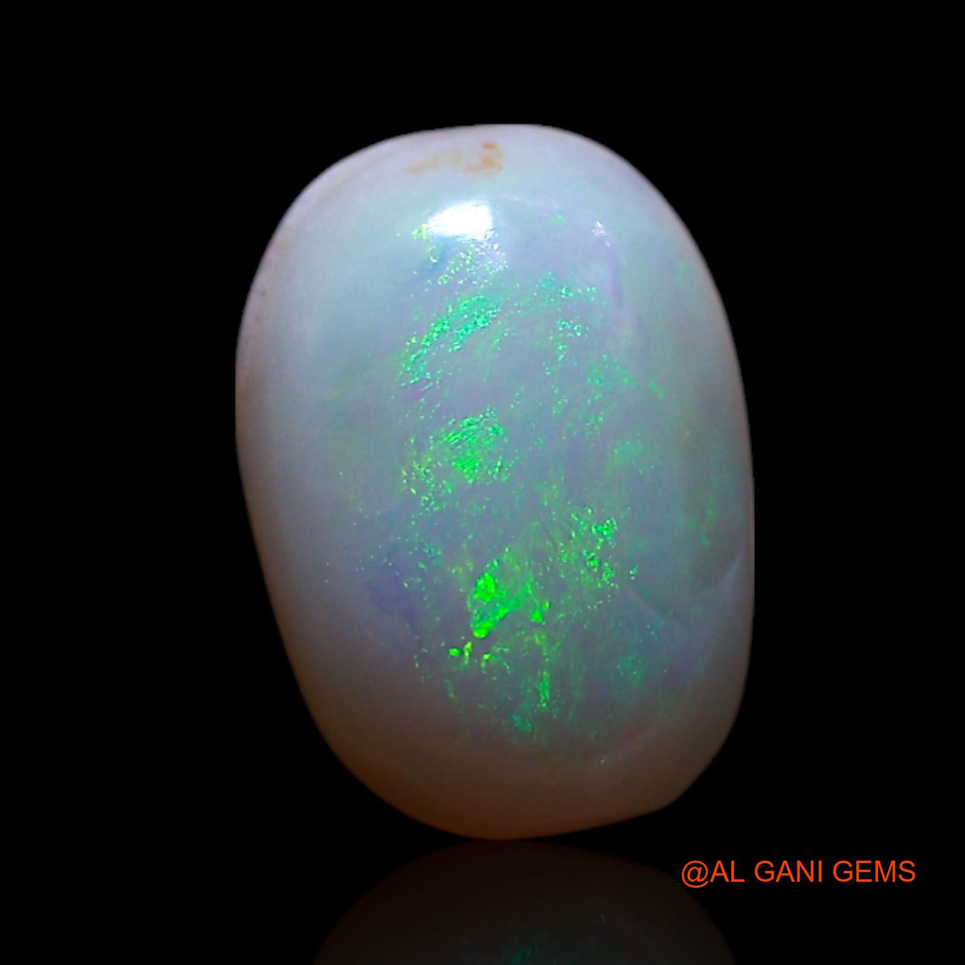 1.00 Cts Natural Australian Fire Opal Oval Cabochon Loose Gemstone For Jewelry 9x6x3 mm AG-748