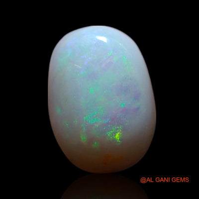 1.00 Cts Natural Australian Fire Opal Oval Cabochon Loose Gemstone For Jewelry 9x6x3 mm AG-748