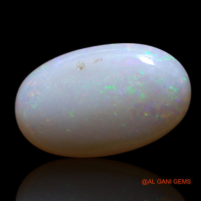 Natural Untreated Fire Opal Loose Gemstone Oval Cabochon From Australia 1.00 Cts 11x7x2 mm AG-74