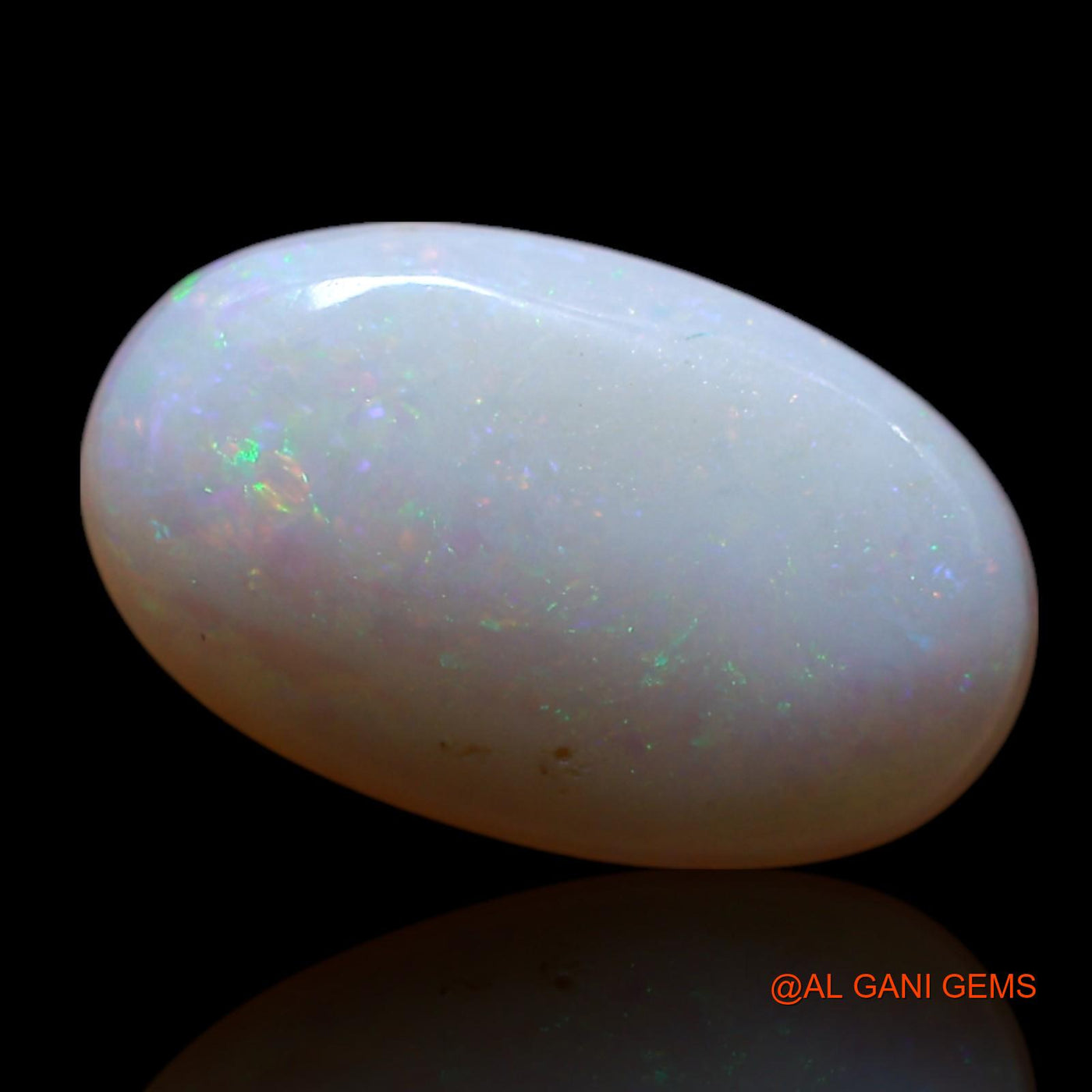 Natural Untreated Fire Opal Loose Gemstone Oval Cabochon From Australia 1.00 Cts 11x7x2 mm AG-74