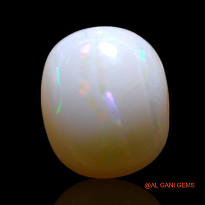 1.00 Cts Unheated Australian Fire Opal Loose Gemstone Oval Cabochon Natural 7x6x4 mm AG-750