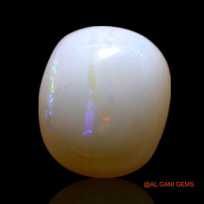 1.00 Cts Unheated Australian Fire Opal Loose Gemstone Oval Cabochon Natural 7x6x4 mm AG-750