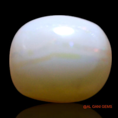 1.00 Cts Unheated Australian Fire Opal Loose Gemstone Oval Cabochon Natural 7x6x4 mm AG-750