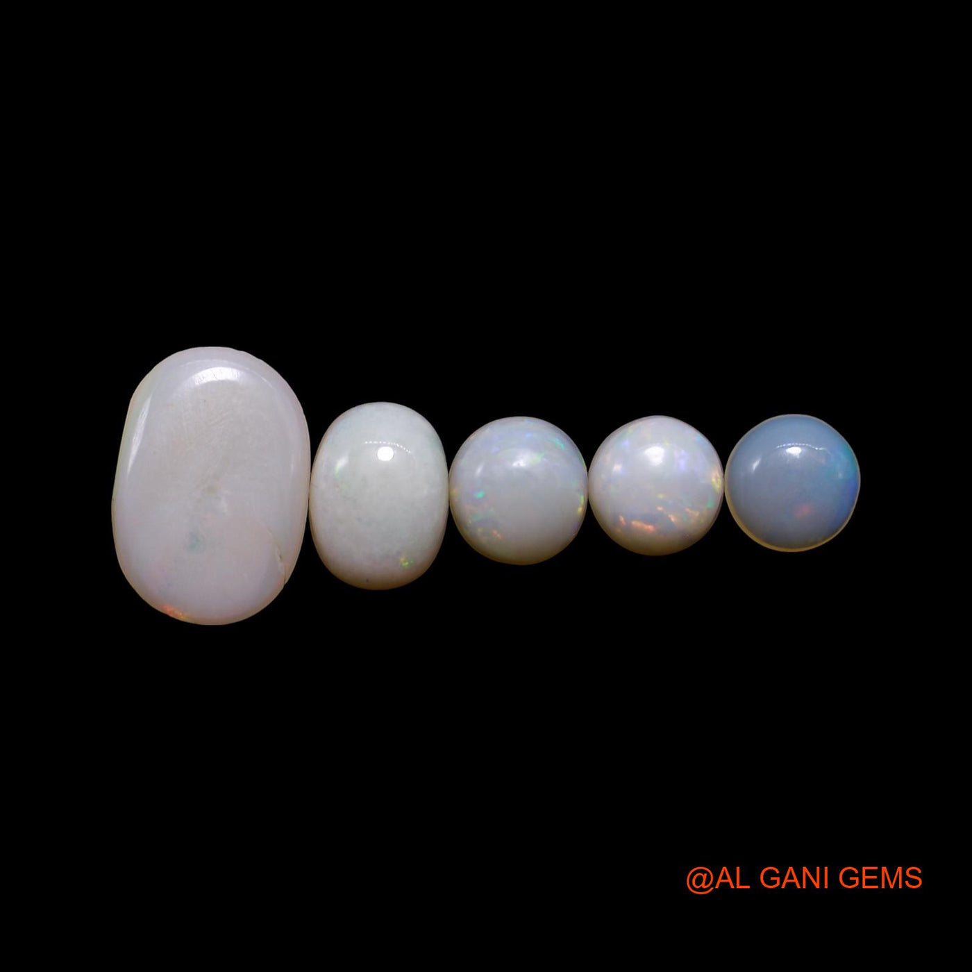 4.00 Cts Natural Australian Fire Opal Mix Shape Cabochon 5 Pcs Wholesale Lot Loose Gemstone 6X6X2 TO 8X12X2 MM AG-780