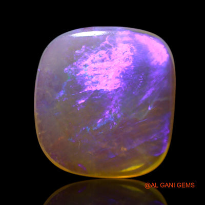 1.00 Cts Natural Australian Fire Opal Loose Gemstone Square Cabochon 10x9x2 mm AG-79
