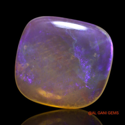 1.00 Cts Natural Australian Fire Opal Loose Gemstone Square Cabochon 10x9x2 mm AG-79