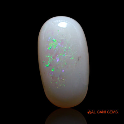 Natural Untreated Fire Opal Loose Gemstone Oval Cabochon From Australia 2.00 Cts 12x6x3 mm AG-81