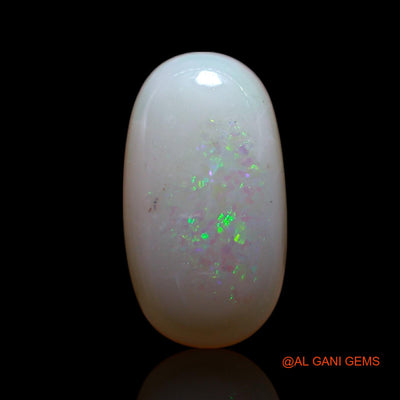 Natural Untreated Fire Opal Loose Gemstone Oval Cabochon From Australia 2.00 Cts 12x6x3 mm AG-81