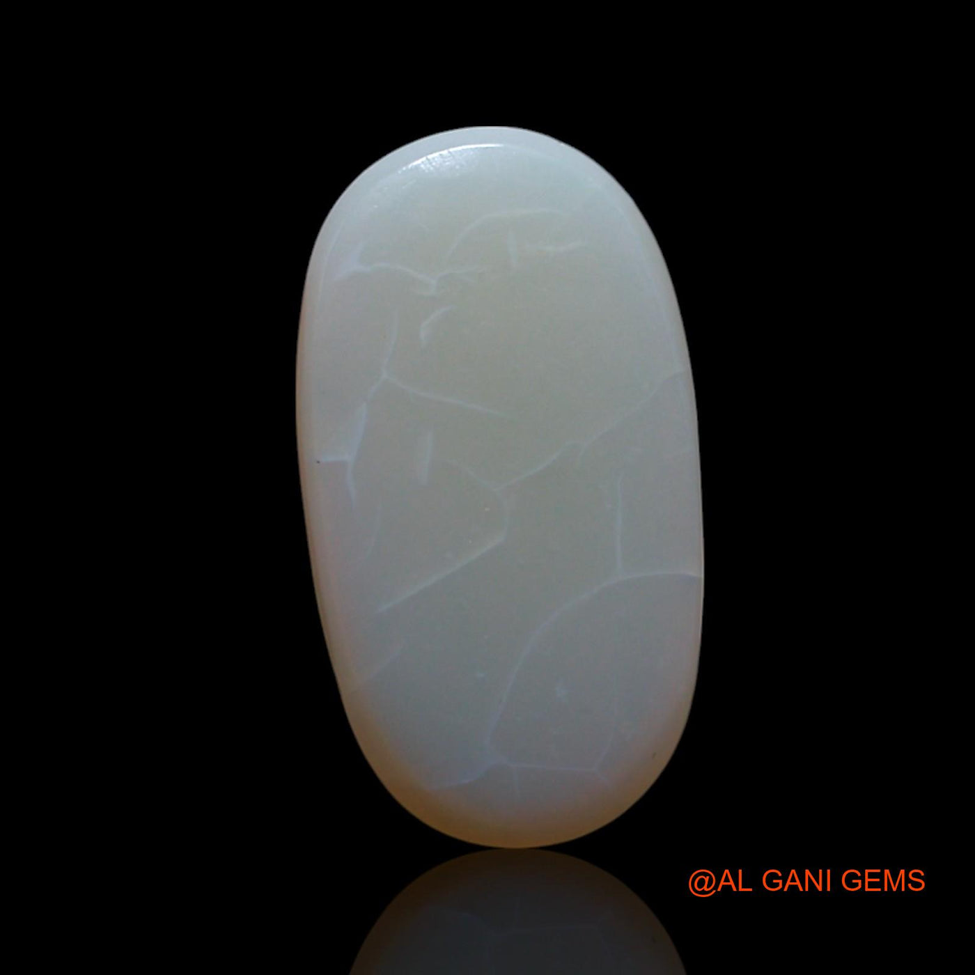 Natural Untreated Fire Opal Loose Gemstone Oval Cabochon From Australia 2.00 Cts 12x6x3 mm AG-81