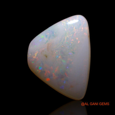 1.00 Cts Natural Australian Fire Opal Loose Gemstone Trillion Cabochon 11x8x2 mm AG-85