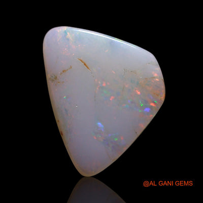 1.00 Cts Natural Australian Fire Opal Loose Gemstone Trillion Cabochon 11x8x2 mm AG-85