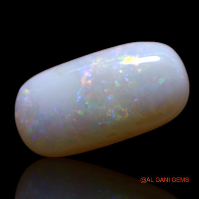 1.00 Cts Natural Australian Fire Opal Oval Cabochon Loose Gemstone For Jewelry 11x6x2 mm AG-88