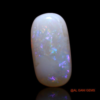 1.00 Cts Natural Australian Fire Opal Oval Cabochon Loose Gemstone For Jewelry 11x6x2 mm AG-88