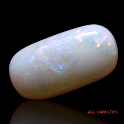 1.00 Cts Natural Australian Fire Opal Oval Cabochon Loose Gemstone For Jewelry 11x6x2 mm AG-88