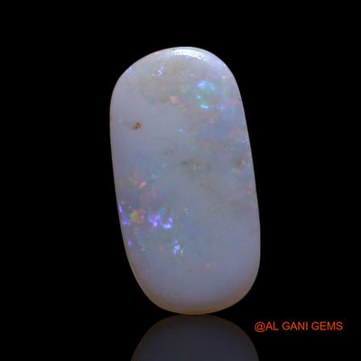 1.00 Cts Natural Australian Fire Opal Oval Cabochon Loose Gemstone For Jewelry 11x6x2 mm AG-88