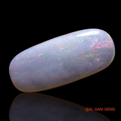 1.80 Cts Natural Australian Fire Opal Oval Cabochon Loose Gemstone For Jewelry 15x6x2 mm AG-8