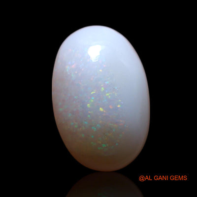 1.50 Cts Unheated Australian Fire Opal Loose Gemstone Oval Cabochon Natural 11x7x3 mm AG-90